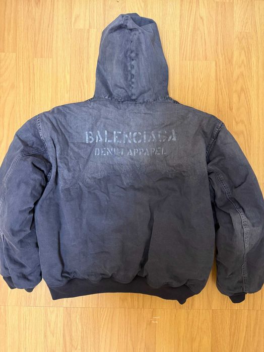 Balenciaga Bomber Denim