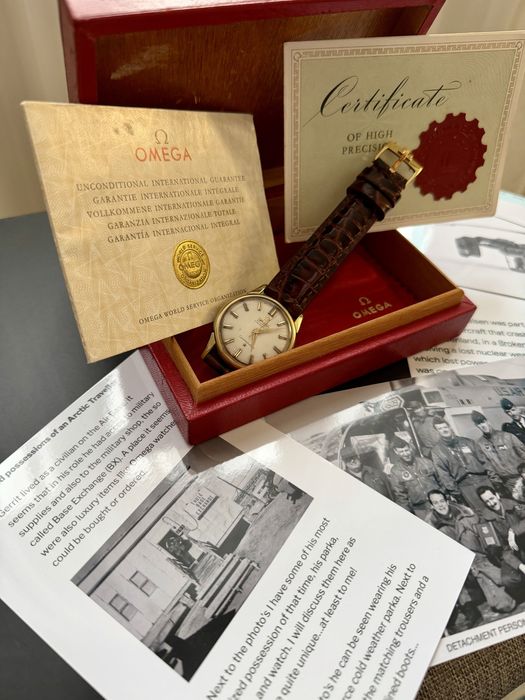 Ceas Omega Constellation Automatic 18 k Gold Cappen , full set.