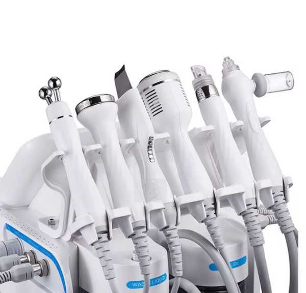 Апарат 7 В 1 водно дермабразио, кислород, RF, BIO, ултразвук и шпатула