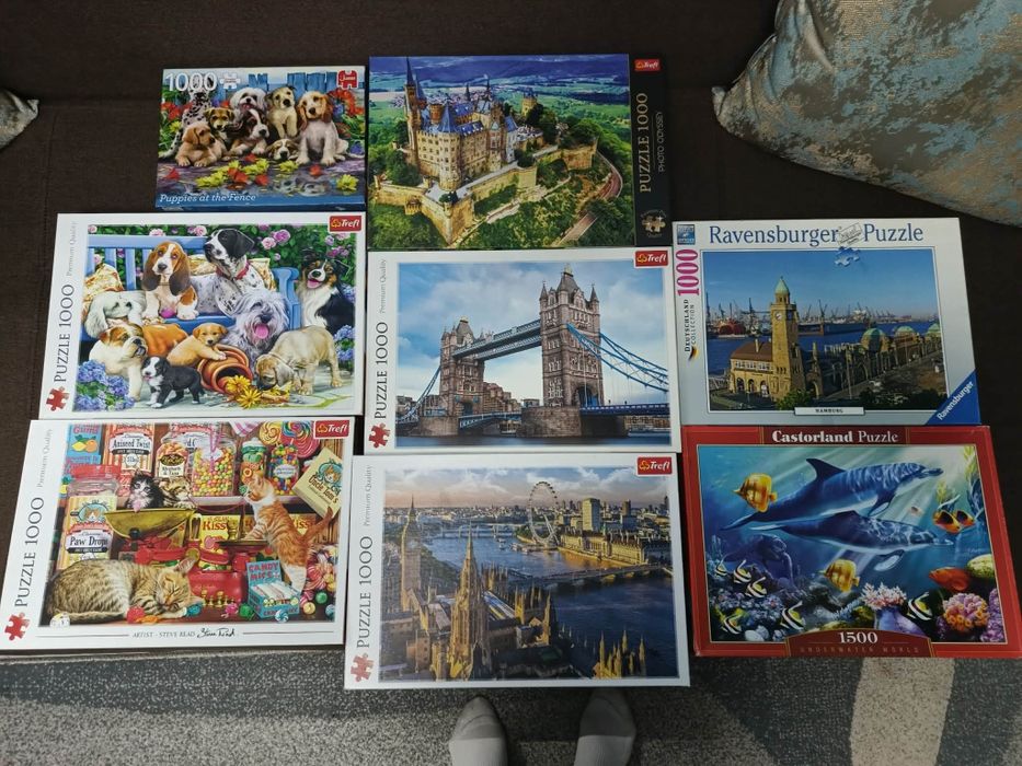 Lot puzzle-uri 22 de lei bucata