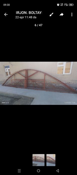 Теплеса аркаси 9 метр