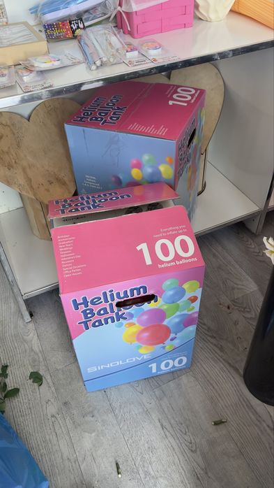 Geliy balon shar ishirishga