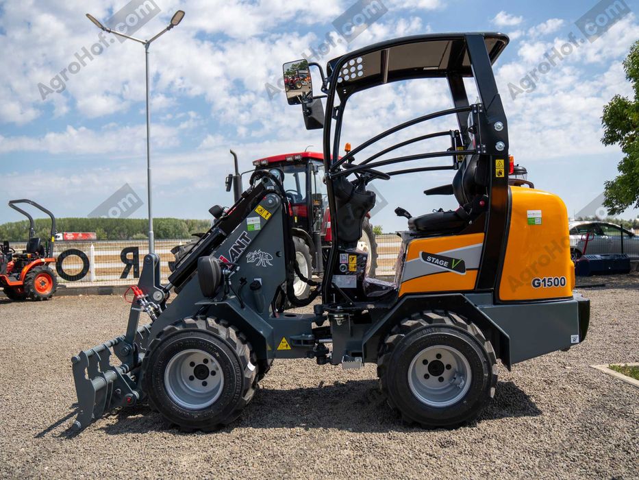 Încărcător mini cu ROPS - 26 CP, max 1100 kg / Giant G1500 (demo)