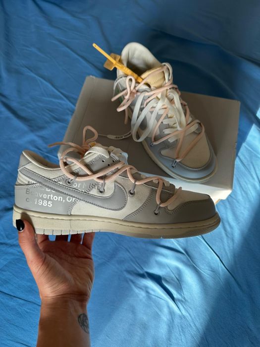 Nike x Off White dunk low “Lot 09”