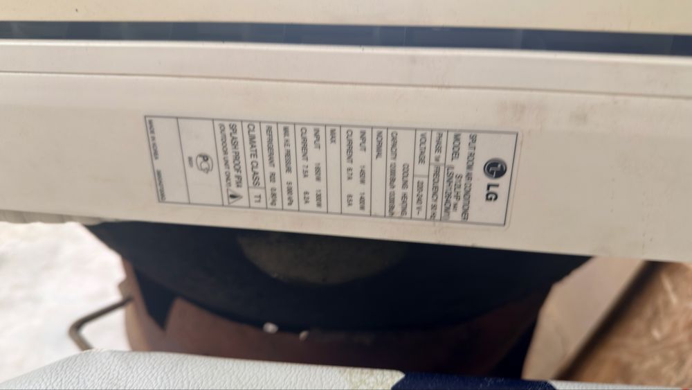 LG кондиционер 12 бу