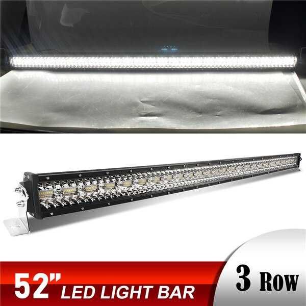 НОВО ПОКОЛЕНИЕ! 85СМ ЛЕД БАР 12D 52" 975W - LED BAR диоден 12/24V