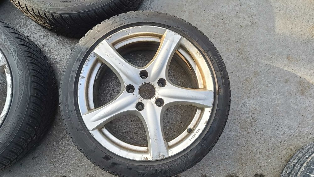 Jante Ronal R42 5x120 17 inch BMW Seria 3 + Cauciucuri/Anvelope Iarna