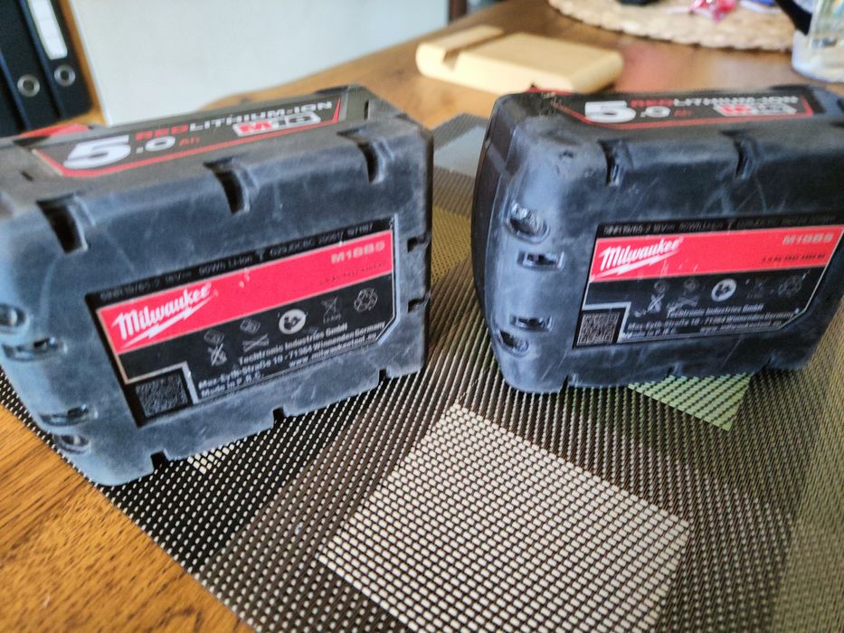 Milwaukee 18V,5Ah 2бр.