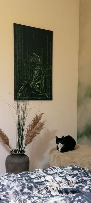 Canvas pictat manual 90 x 120 cm