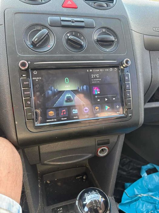 Navigație Android 4GB RAM VW/Seat/Skoda – CarPlay & Android Auto, QLED