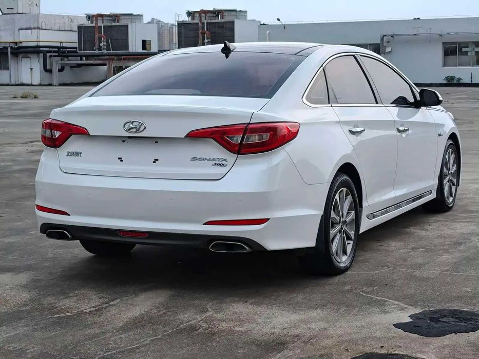 Бампер задний бу Хендай Хюндай Соната 2014- / Hyundai Sonata 2018