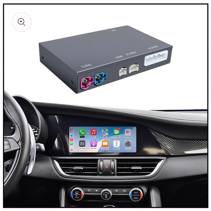 Modul Carplay și Android auto wireless Alfa Romeo