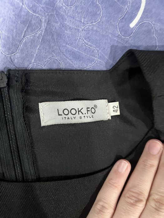 Черное вечернее платье