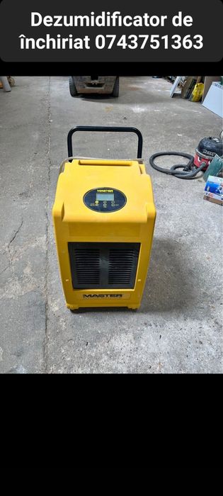 Închiriere Dezumidificator industrial , tun caldura,aeroterme electrice pentru renovări sau încăperi care au nevoie să  fie eliberate de umiditate