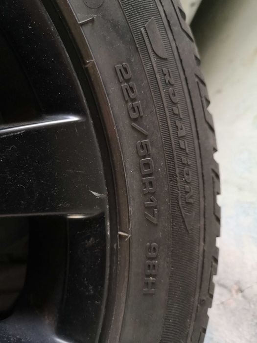 Алуминиеви джанти с гуми за БМВ Х1 225\50\17