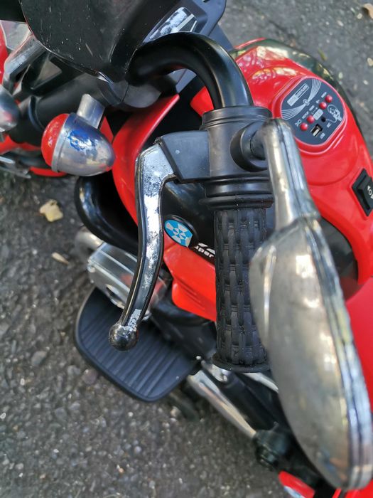 Червен акумулаторен мотор Motocross 1200CR 12V