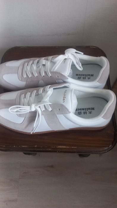 Кожаные кросовки