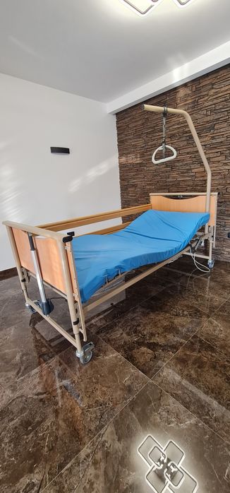 Pat medical spital electric cu telecomanda