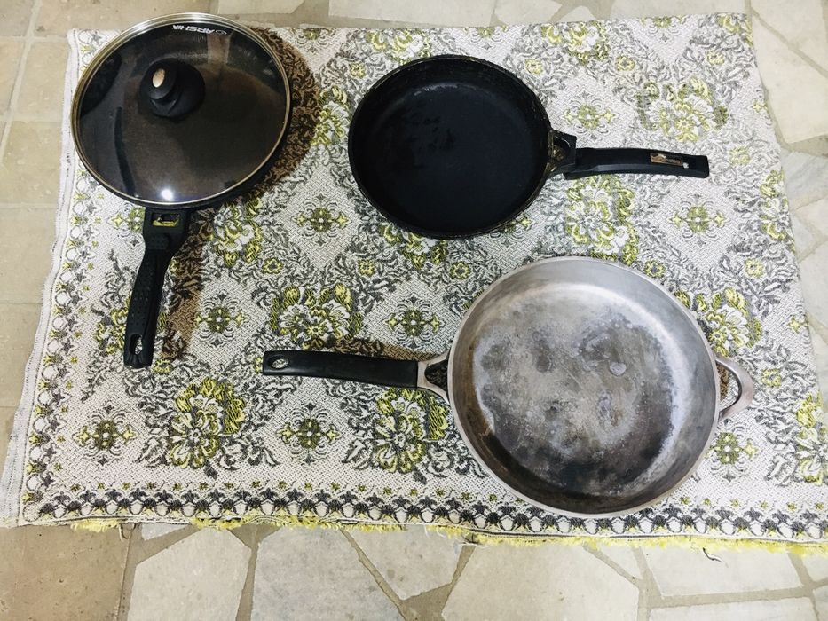 Немецкие ARSHIA сковородки, кастрюли, крышки MADE IN GERMANY