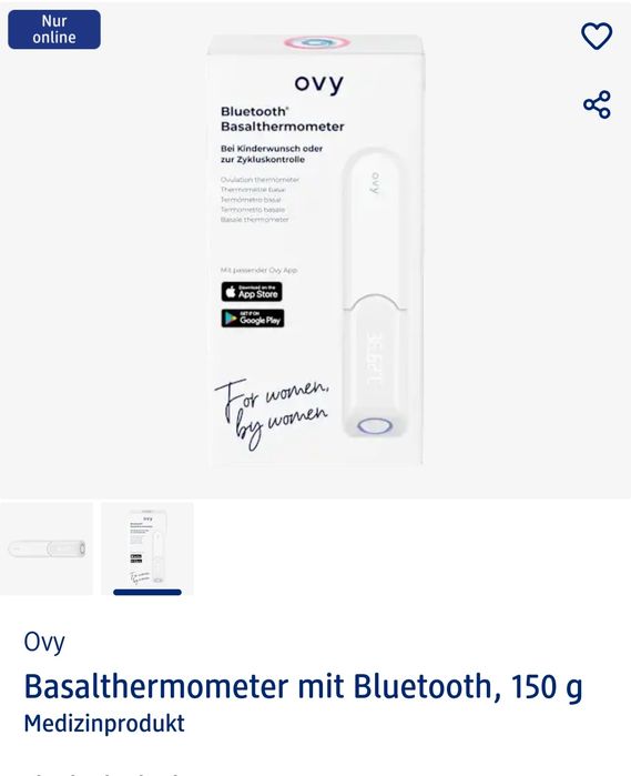 ,,OVY" Интелигентен Базален термометър