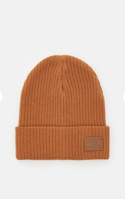 Caciula bebe fes copil galben