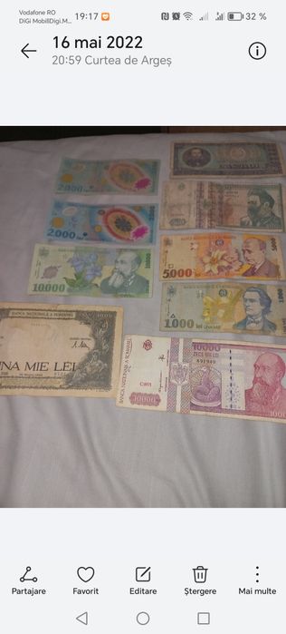 Monede si bancnote vechi