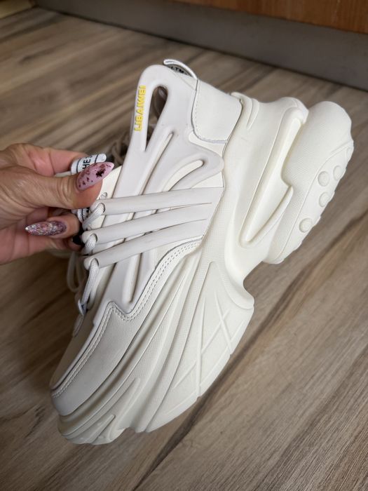 Дамски сникърси с ортопедична стелка бежови LIBAIWEI ! 4