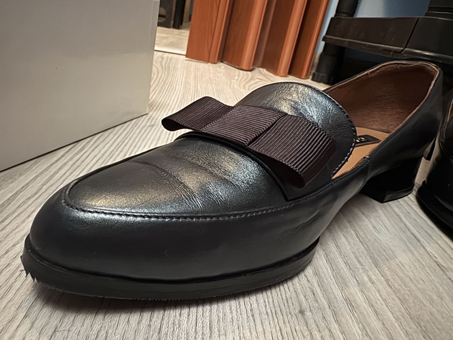 Pantofi loafers piele