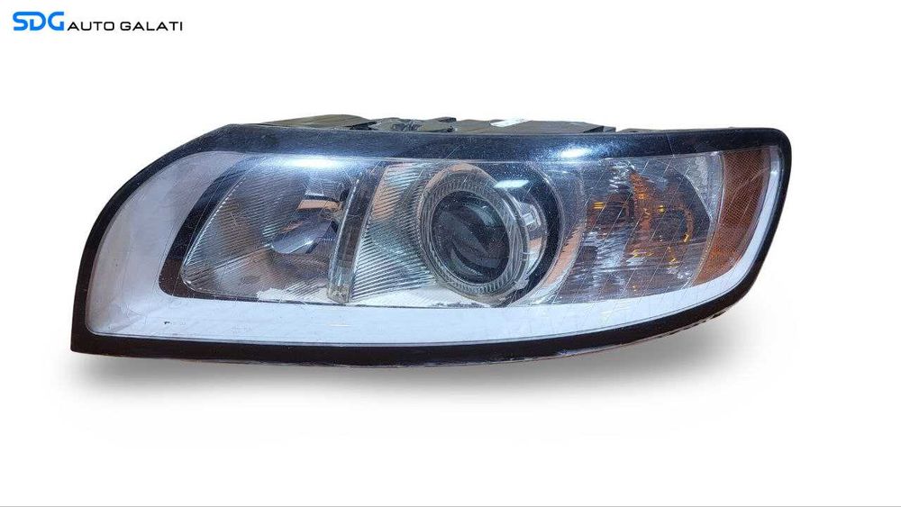 Far Stanga cu Lupa FARA Xenon EUROPA Volvo S40 2004 - 2012 Cod 31265700 [LS0502]