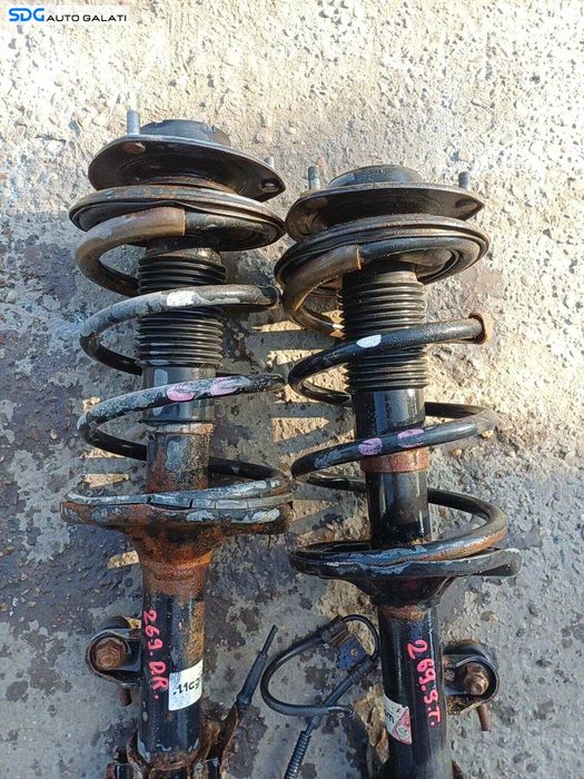 Set Amortizor Amortizoare Telescop Telescoape Fata Stanga Dreapta Complete cu Arcuri si Flanse Hyundai Tucson 1 2.0 CRDI 2004 - 2010 Cod AG0316MT, AG0317MT [GB1018]