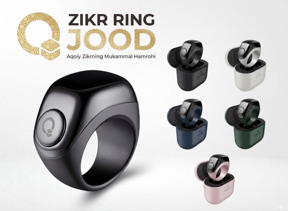Zikr Ring Jood —кольцо-тасбих. Шагомер, счётчик калорий. Есть доставка