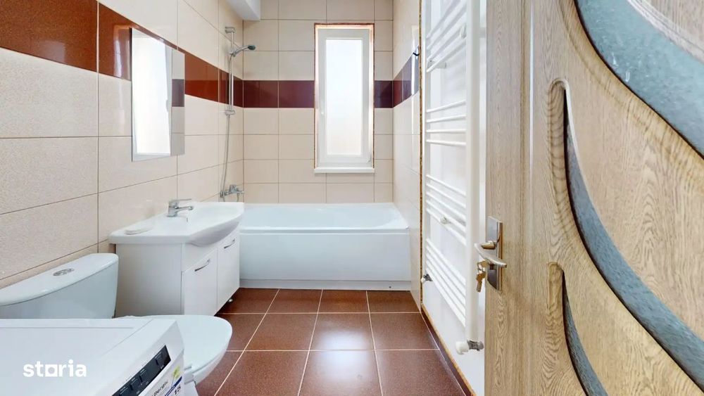 Apartament 2 camere de vanzare, mobilat si utilat, cu parcare privata