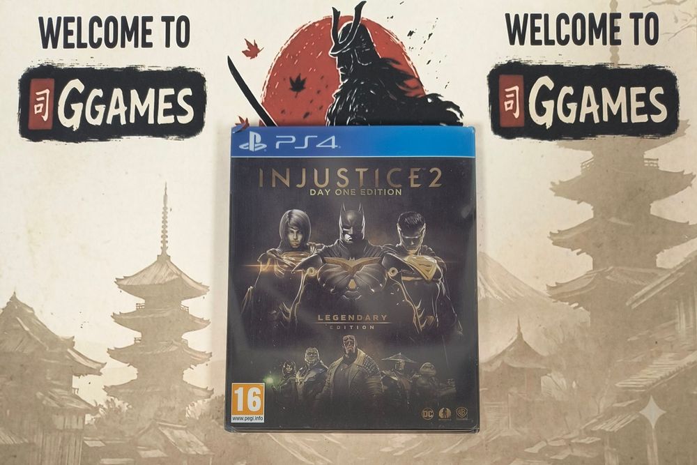 Injustice 2 Legendary Steelbook Edition PS4