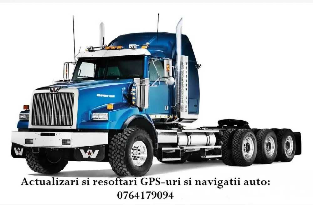 Navigator GPS ecran mare 9” Truck Harti Full Europa 2026 + Cameră Marșarier | iGO Primo | TIR / Camion