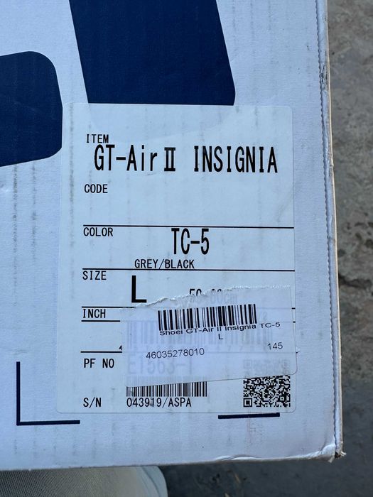 SHOEI GT-Air II Insignia TC-5 L-size