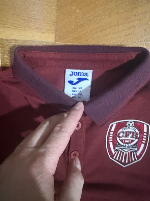 Tricou CFR Cluj prezentare retro