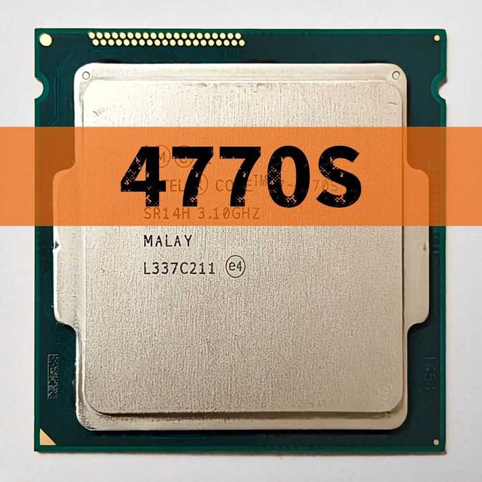 Intel i7-4770S Quad Core Turbo 3,9Ghz  I7 4770S TDP 65W
