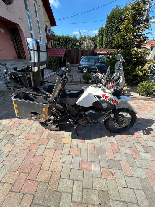 Yamaha XT660Z Tenere 2009 A2 – Echipata Heavy Duties, Givi, Crash Bar