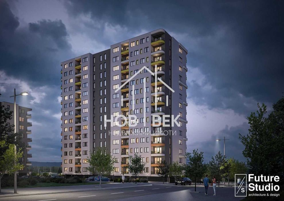 НОВ ВЕК Недвижими Имоти предлага за продажба отличен 3-стаен апартамент