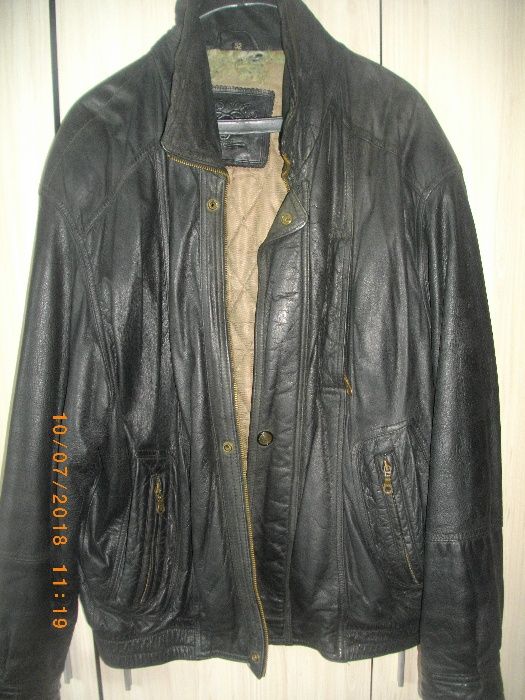 Мъжки Естествена Кожа-Якета-Дълги Шуби-Къси Спортни-Внос-Ползвани