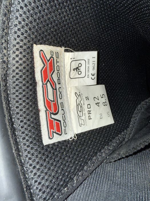 Cizme enduro TCX Pro II, mărimea 42.