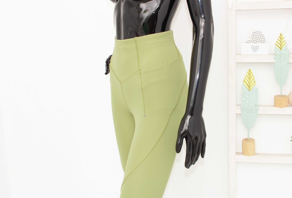 Lululemon Wunder Train оригинален дамски клин висока талия зелен XS