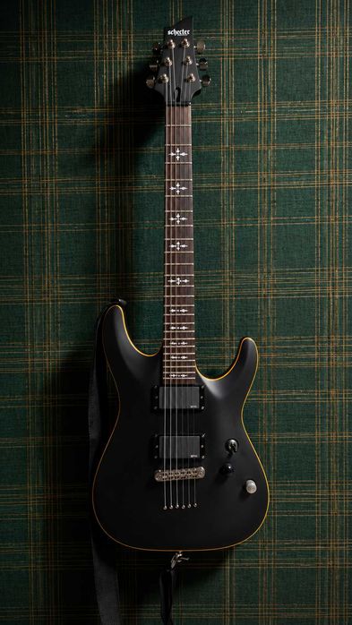 Электрогитара Schecter  DEMON-6 ABSN Aged Satin черный