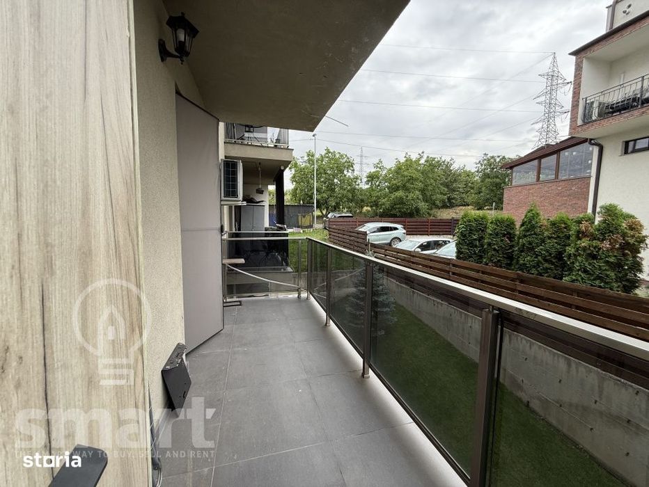 Apartament 2 camere LUX cu terasa si garaj Borhanci