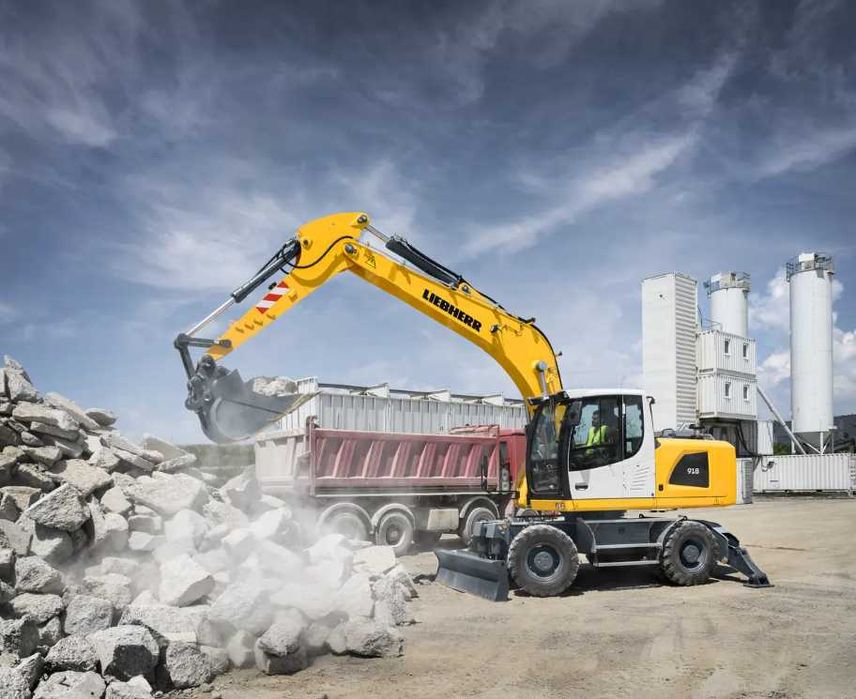 Колесный экскаватор Liebherr A 918