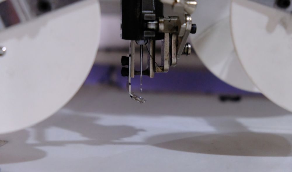 Бродировъчна машина Едноглава 1250 мм. х 550 мм. +  КОРДИНГ ГЛАВА