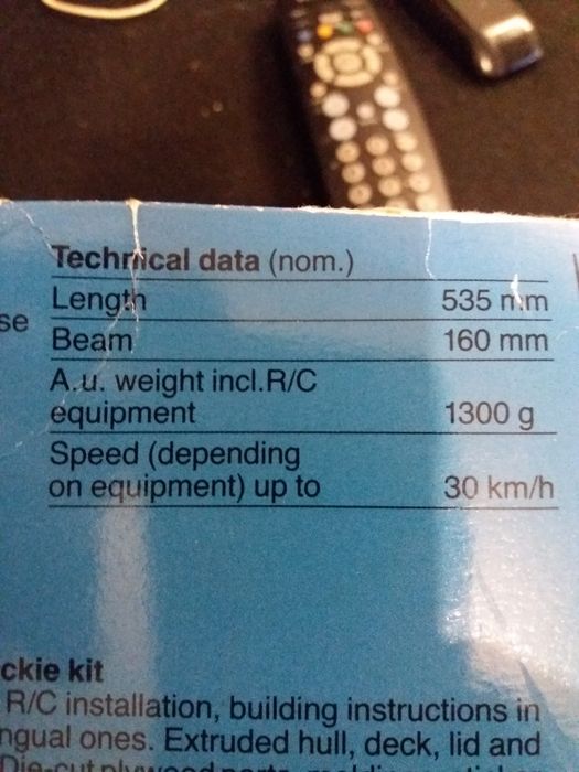 Barca viteza Graupner