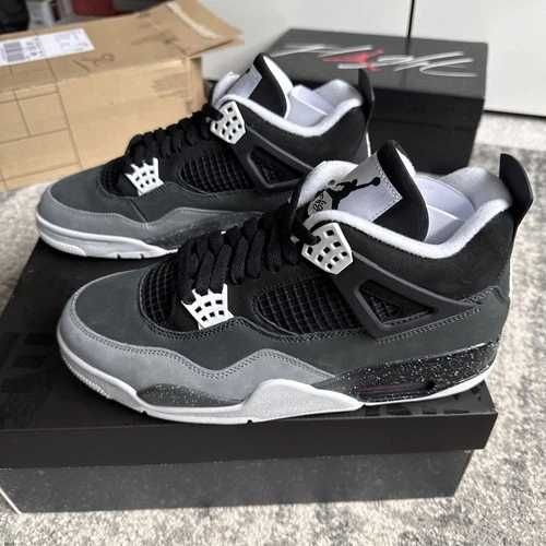 Sneakers Jordan4 Fear cu eticheta (nu Nike, Gucci, Adidas, Balenciaga)