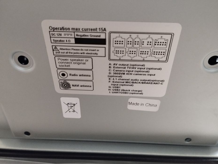 Магнитола  Тойота Камри 70