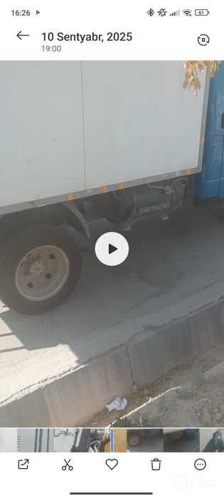 Газел юк фургон сотилади